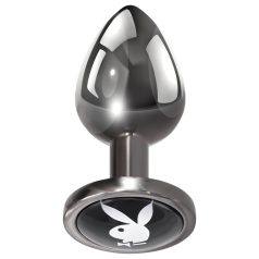 Playboy Tux - Plug anal petit (argent)