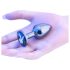 Playboy Tux - Plug anal petit (argent)