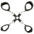 Sei Mio - Menottes cheville et poignet (noir)