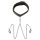 Collier et pinces à tétons noirs