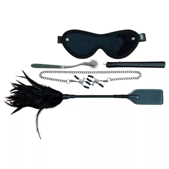 Sei Mio - Coffret BDSM 5 pièces - noir