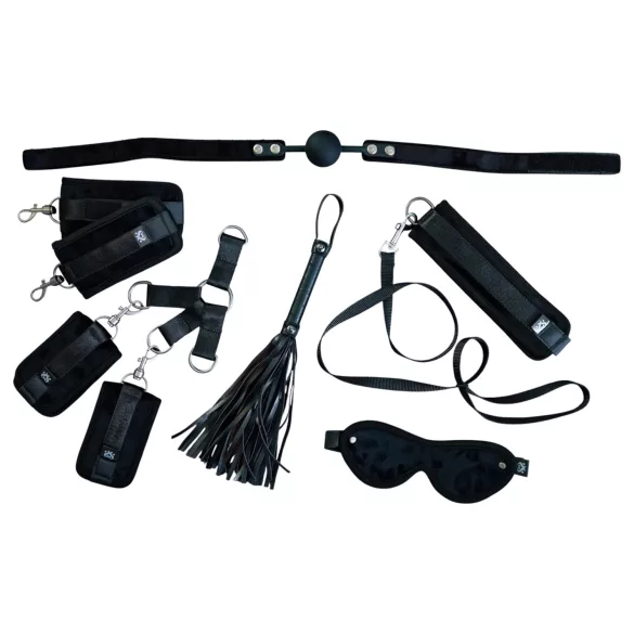 Sei Mio - set bondage 6 pièces - noir