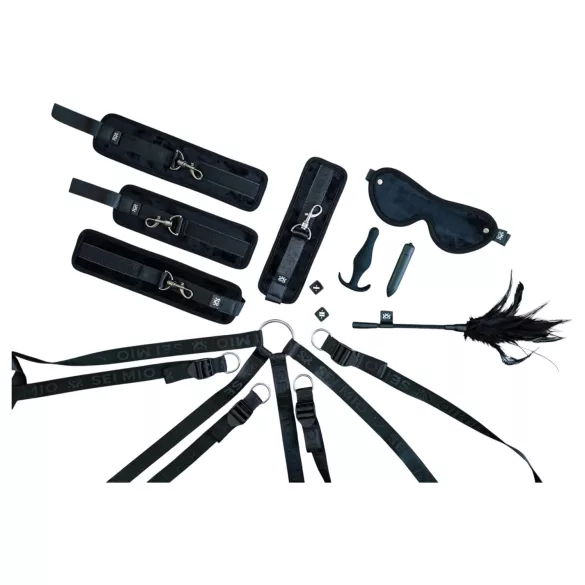 Sei Mio - kit bondage attache au lit - noir