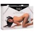 TAILZ - plug renard anal & bandeau (noir-blanc)