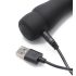 Trinity Vibes - 2en1 dilatateur et vibromasseur gland (noir)