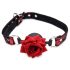 Master Series - bâillon silicone rose (rouge)
