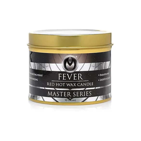 XR Brands - Fever - bougie de massage à la paraffine (rouge, 120 g)