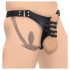 Ceinture de chasteté homme avec plug anal (noir)