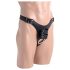 Ceinture de chasteté homme avec plug anal (noir)