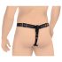 Ceinture de chasteté homme avec plug anal (noir)