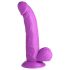 XR Brands POP - gode ventouse avec testicules - 19 cm (violet)