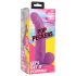 XR Brands POP - gode ventouse avec testicules - 19 cm (violet)