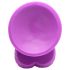 XR Brands POP - gode ventouse avec testicules - 19 cm (violet)