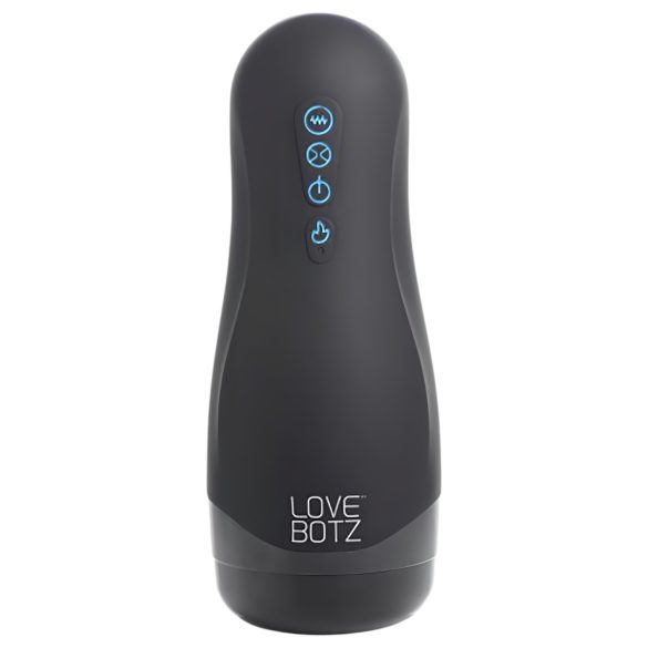 Lovebotz Auto Milker - étanchéité, masturbation vibrante et aspirante (noir)