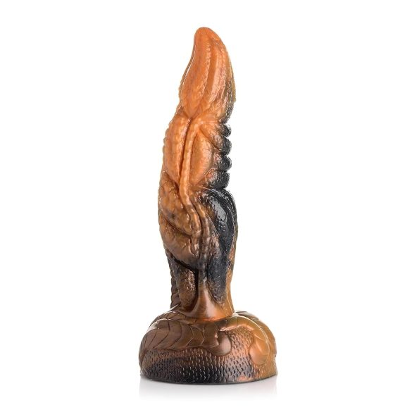 Ravager Créatures: dildo texturé 20cm (orange)