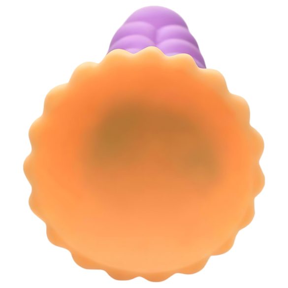 Creature Cocks Mystique - gode licorne réaliste 21cm - silicone violet jaune