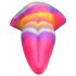 Langue Lumineuse - Gode en Silicone 21cm