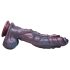 Hydre Silicone Créature - Dildo 27cm (Violet)