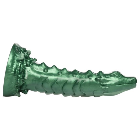 Creature Cocks - gode ceinture réaliste monstre - silicone vert