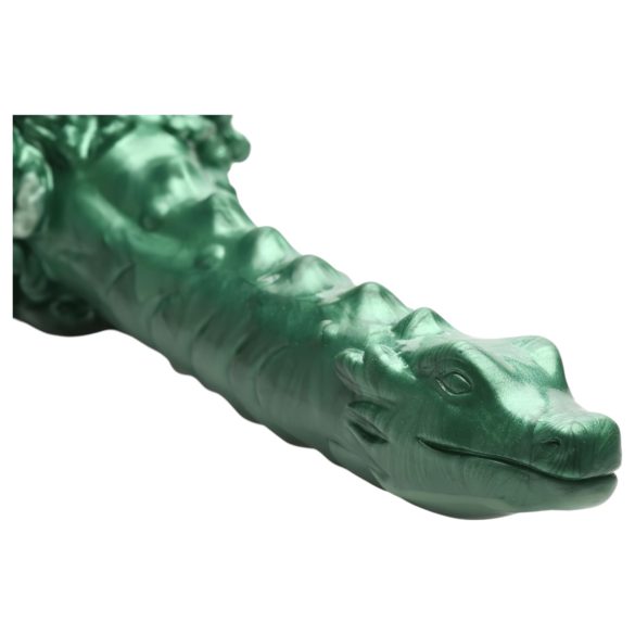 Creature Cocks - gode ceinture réaliste monstre - silicone vert