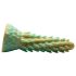 Stegosaurus Créature Cocks - Godemichet en silicone 20 cm (vert)