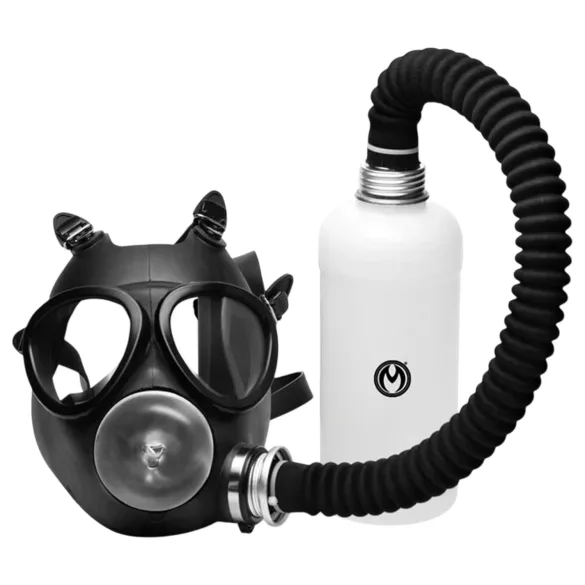 XR Brands - masque fellation et inhalateur arôme 2en1 - noir
