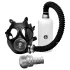 XR Brands - masque fellation et inhalateur arôme 2en1 - noir