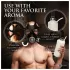 XR Brands - masque fellation et inhalateur arôme 2en1 - noir