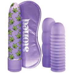   Stoner Bonga Bunga - coffret vibromasseur bâton (4 pièces) - violet