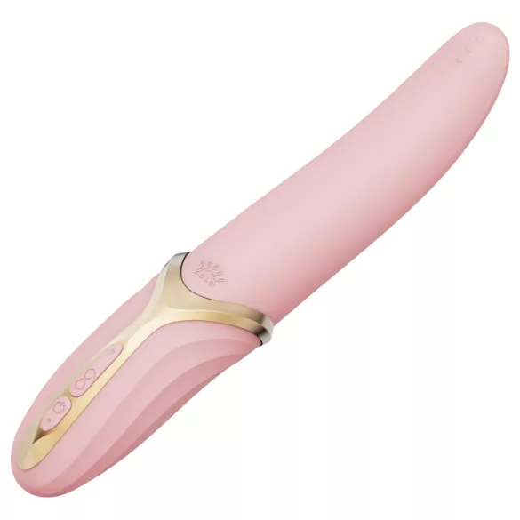 Zalo Eve - vibromasseur rotatif chauffant rechargeable - silicone rose