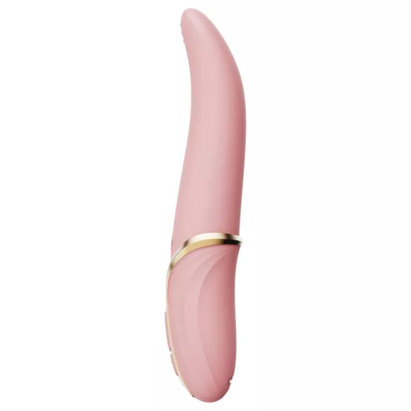 Zalo Eve - vibromasseur rotatif chauffant rechargeable - silicone rose
