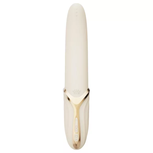 Zalo Eve - vibromasseur rotatif chauffant rechargeable - blanc