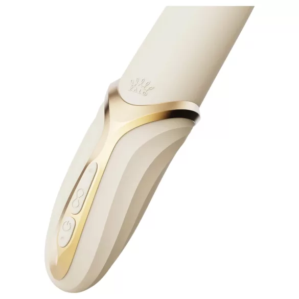 Zalo Eve - vibromasseur rotatif chauffant rechargeable - blanc