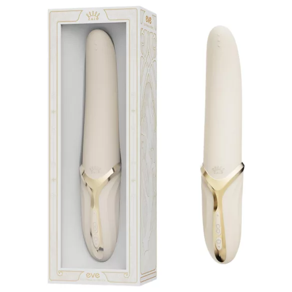 Zalo Eve - vibromasseur rotatif chauffant rechargeable - blanc