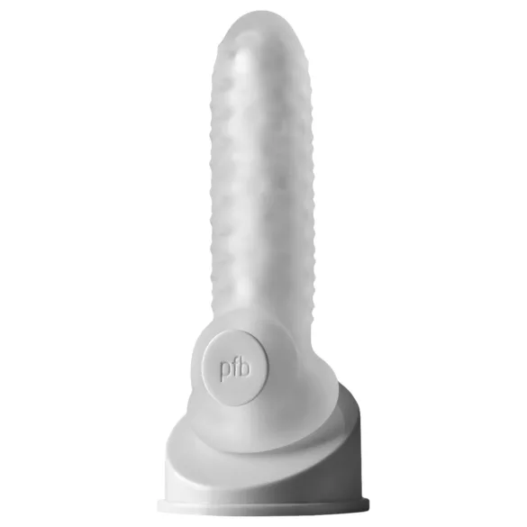 Perfect Fit - Fat Boy Checker Box - gaine pénienne (15 cm, blanc)