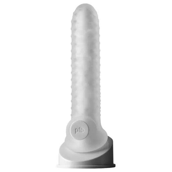 Perfect Fit - Fat Boy Checker Box - gaine pénienne (19 cm, blanc)