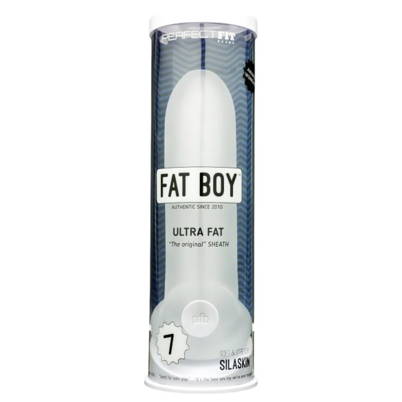Fat Boy Original Ultra Fat - manchon pénien (19cm) - blanc