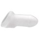 Gaine pénis Fat Boy Thin 10cm - Blanc