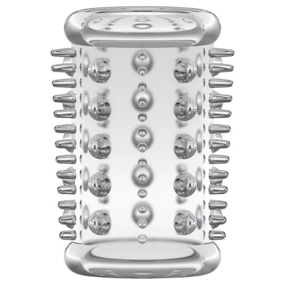 Stay Hard - manchon pénis à picots - transparent