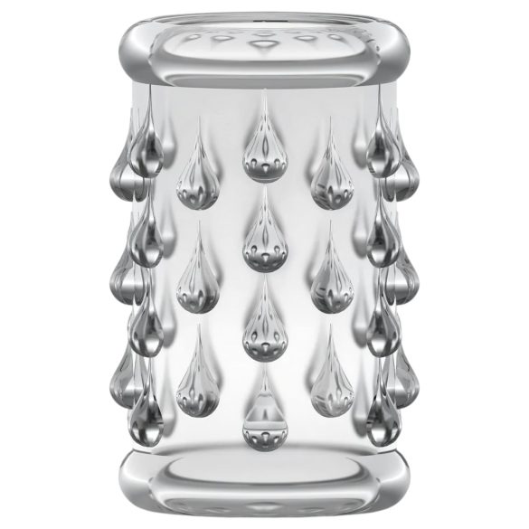 Stay Hard - manchon pénis à boules - transparent