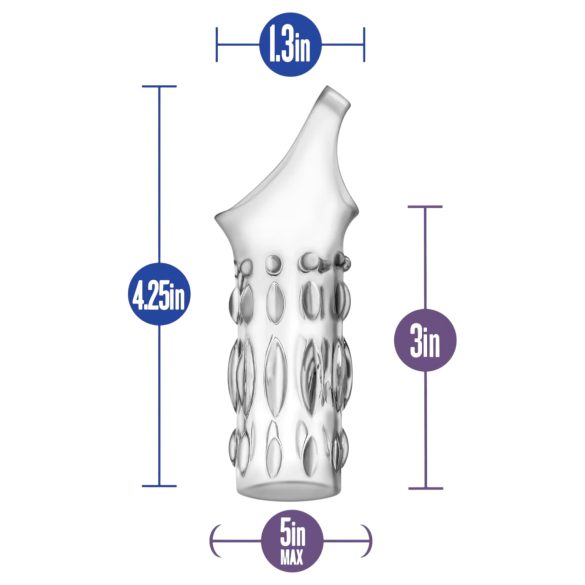 Performance - cockring pénis manchon - transparent
