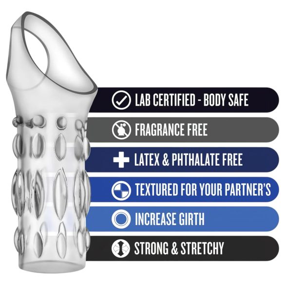 Performance - cockring pénis manchon - transparent