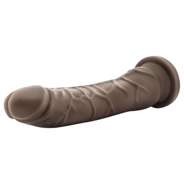 Dr. Skin 8,5 - gode réaliste avec ventouse (marron, 20,5 cm)