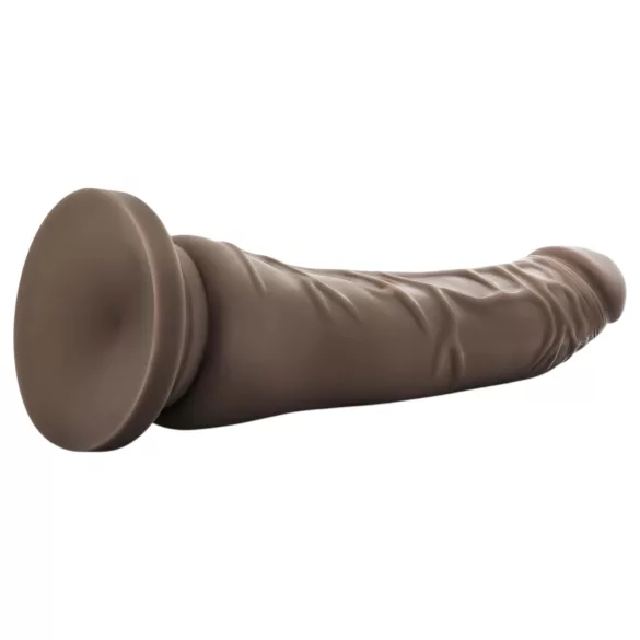 Dr. Skin 8,5 - gode réaliste avec ventouse (marron, 20,5 cm)