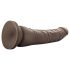 Dr. Skin 8,5 - Dildo réaliste à ventouse - marron (20,5 cm)