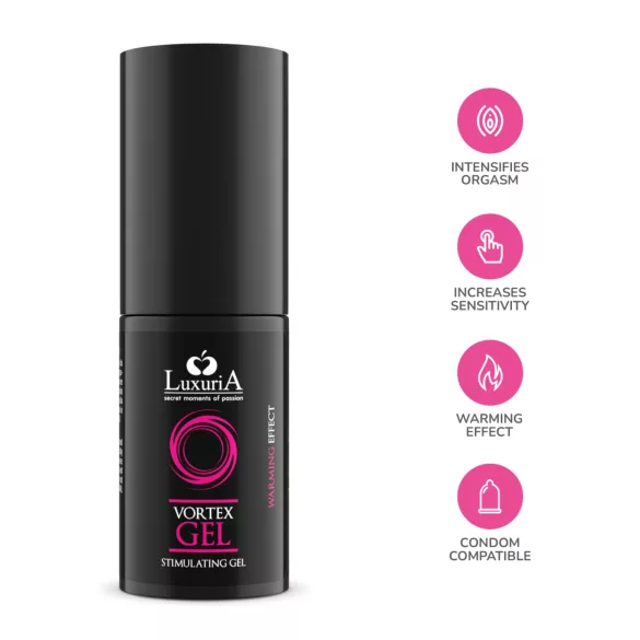 Intimateline Luxuria Vortex - gel stimulant à effet chauffant pour femmes (30 ml)