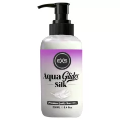   EXS AquaGlider Silk - lubrifiant à base d’eau soyeux en flacon pompe (250 ml)