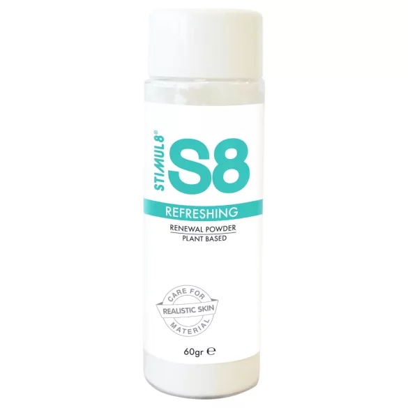 S8 - poudre rafraîchissante pour jouets à effet peau réaliste - 60 g