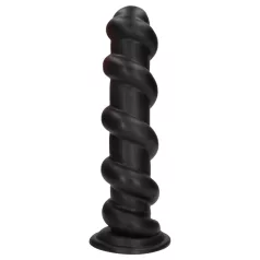 Ouch! Hole Driller - plug anal géant (noir) - 31,5 cm