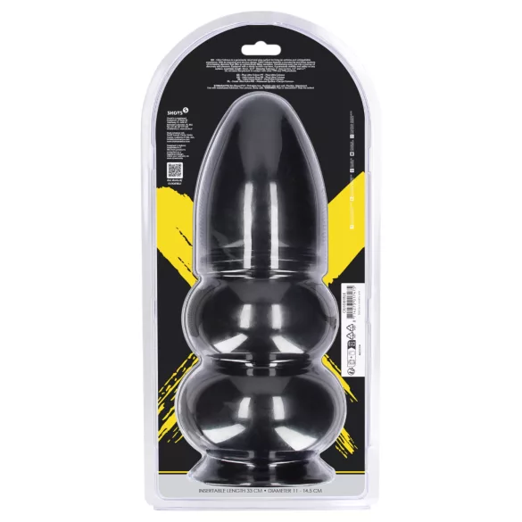 Ouch! Ultra Collosus - plug anal extra large (noir) - 33 cm